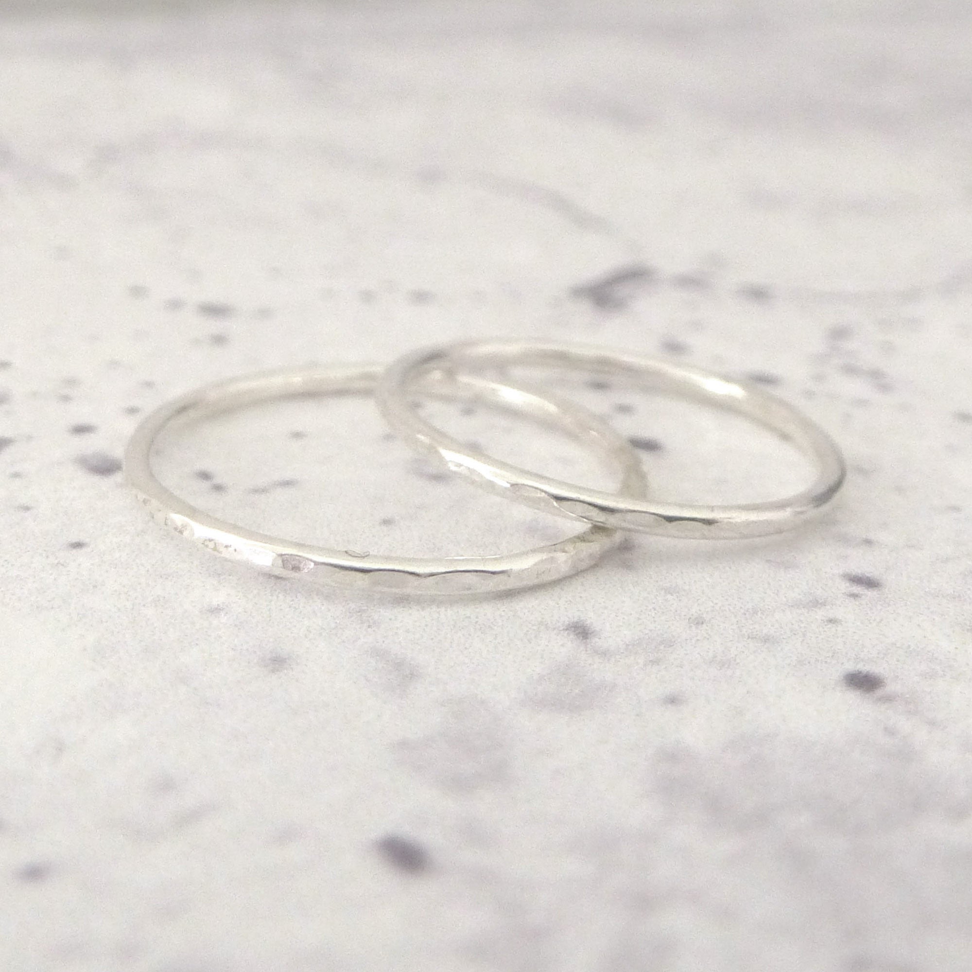Loop Ring Silver, minimalist skinny thin ring, handmade in Stockholm – Wild  & Arrow